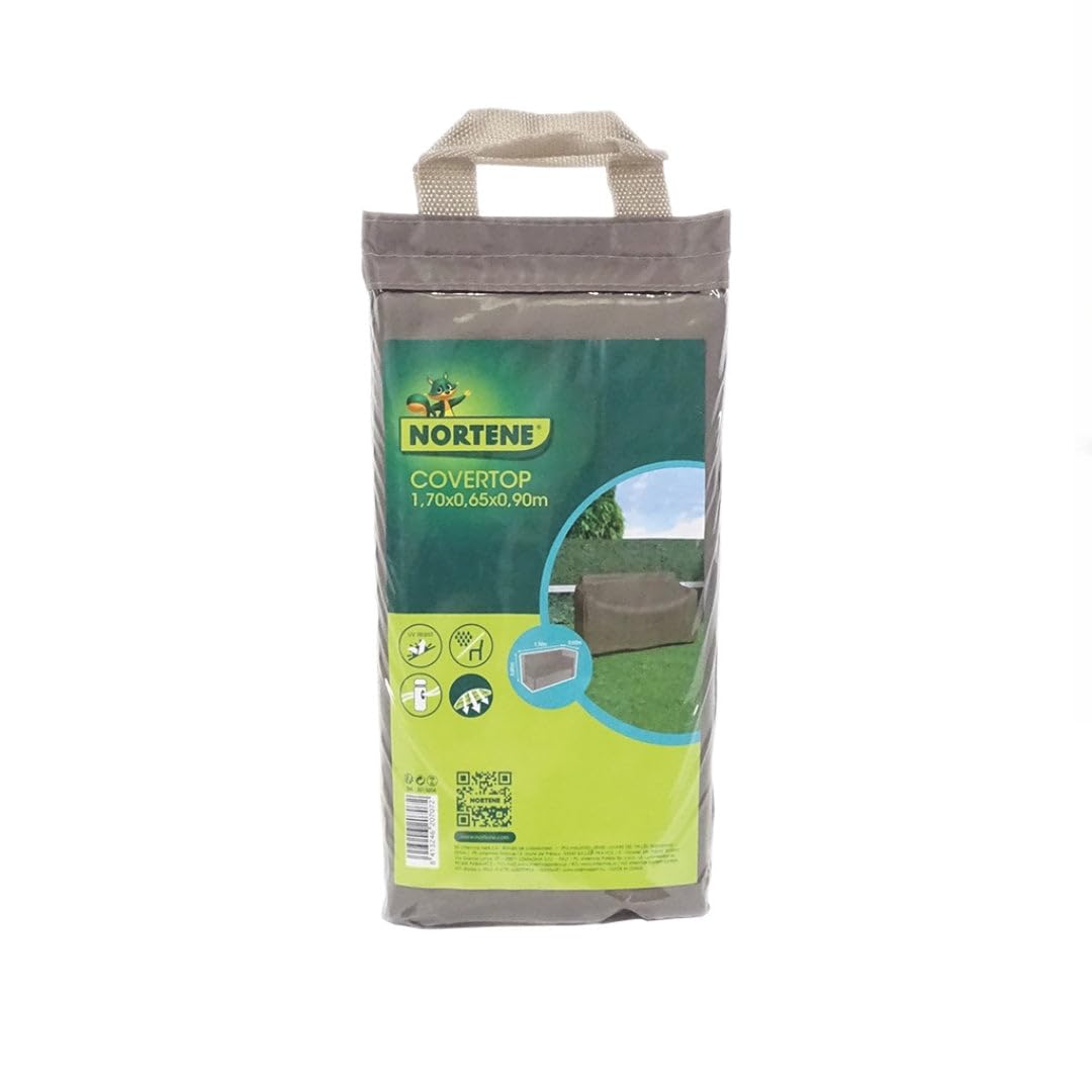 Nortene | Funda Protectora Banco Exterior | Impermeable | Anti-UV | 170x65x90 cm