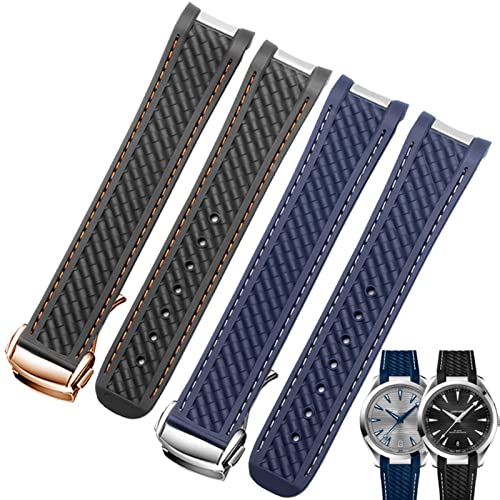 Correa de gel para Omega Seamaster 300 y Aqua Terra 150 flexible 2