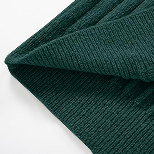 Men's Slim Fit Zip Up Mock Neck Polo Sweaters Lightweight Casual Long Sleeve Sweater Ribbed Knit Pullover Sweaters2