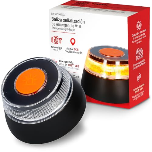 Uboon Luz Emergencia V16 Homologada Dgt Aprovada Con Geolocalización, Baliza Coche Conectada Dgt 3.0, Datos Incluidos Hasta 2038, Kit De Emergencia Para Coche, Obligatoria 2026! Uboon Luz Emergencia V16 Homologada Dgt Aprovada Con Geolocalización, Baliza Coche Conectada Dgt 3.0, Datos Incluidos Hasta 2038, Kit De Emergencia Para Coche, Obligatoria 2026!
