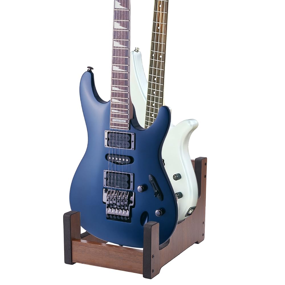 DICOSMETIC 3 supporti per chitarra in legno, 33 x 22 x 1,9 cm, per studio, decorazione della casa, marrone cocco