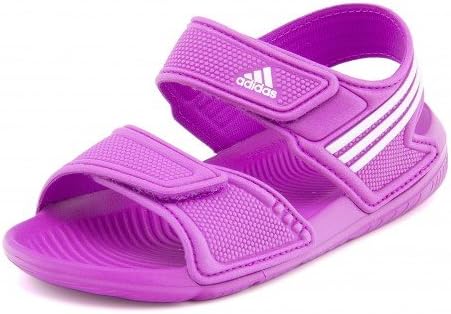 Amazon アディダス Akwah 9 K アクワ9k 9856 フラッシュピンク ランニングホワイト フラッシュピンク Adidas アディダス サンダル