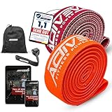 ActiveVikings® Pull-Up Stoff Fitnessbänder - Perfekt für Muskelaufbau - Fitnessband Klimmzugbänder Widerstandsbänder