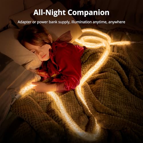 Luces LED en cuerda de 10 pies multicolor para dormitorio miniatura 5