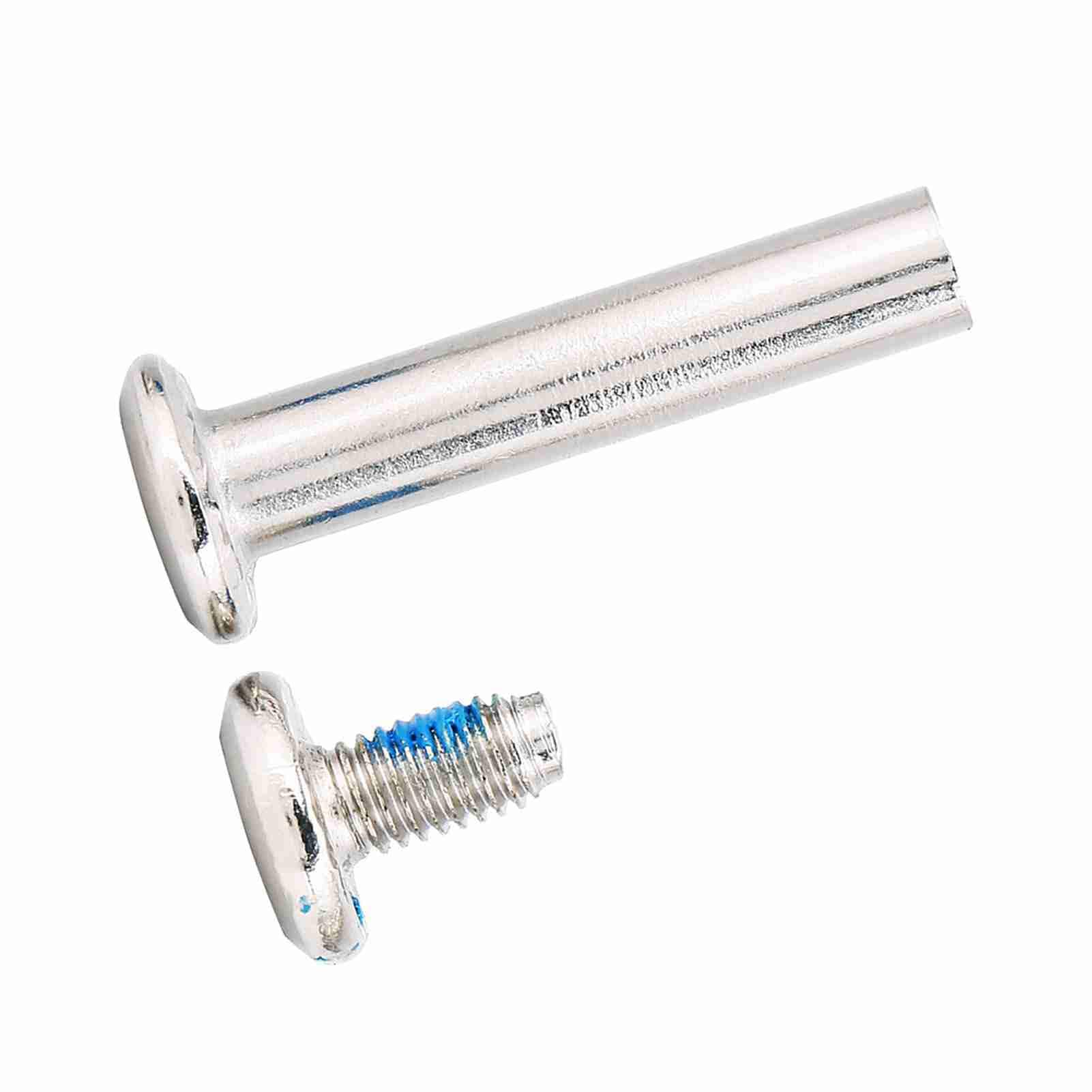 Roller Skate Bearings, Skateboard Hardware 10pcs Inline Skate Replacement Skating Screws Fittings Skates Wheel Skate Tool Axles Hardware (Inner length 36mm)