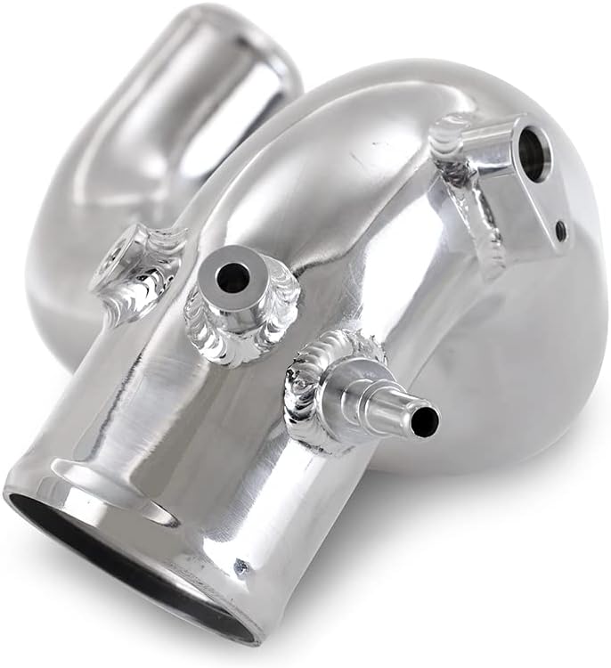 Mishimoto High-Mount Intercooler Pipe Upgrade Kit, Compatible with Ford Bronco 2.3L 2021+, Polished