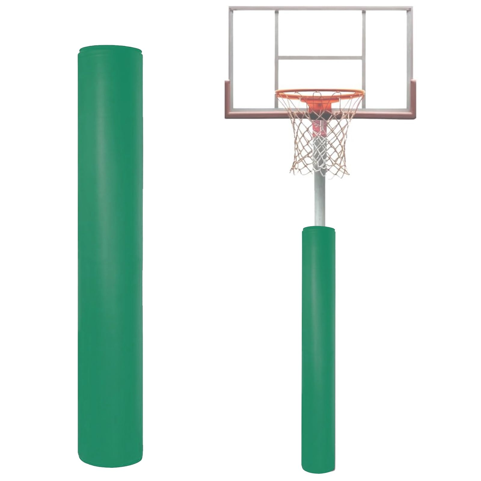 Protection pour poteaux de soutien de sous-sol et basket 1,8 m rembourrage de sécurité garage
