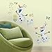 RoomMates rmk3019scs RM – Disney Frozen Olaf in Primavera da Parete Adesivo da Parete, PVC, Multicolore, 29 x 13 x 2.5 cm