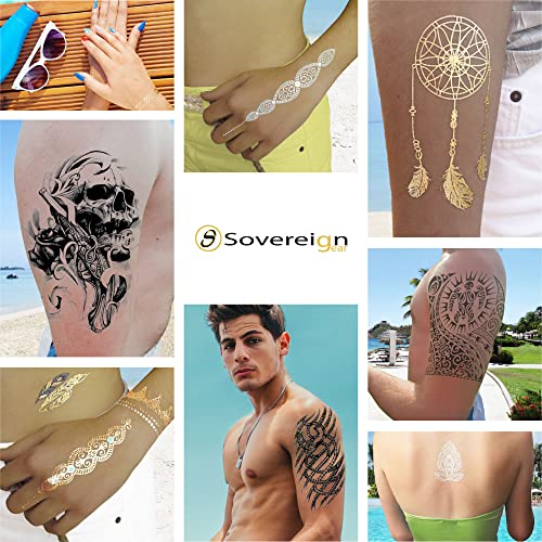 8 Extra Large Sexy Naughty Temporary Tattoos For Women Ladies - Adult Fun For Lower Back Legs Arms Stomach #TOP6