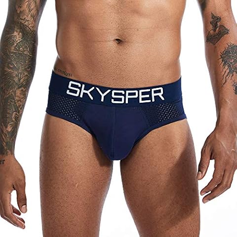 SKYSPER Jockstrap Hommes SG07-Bleu Marine Cover