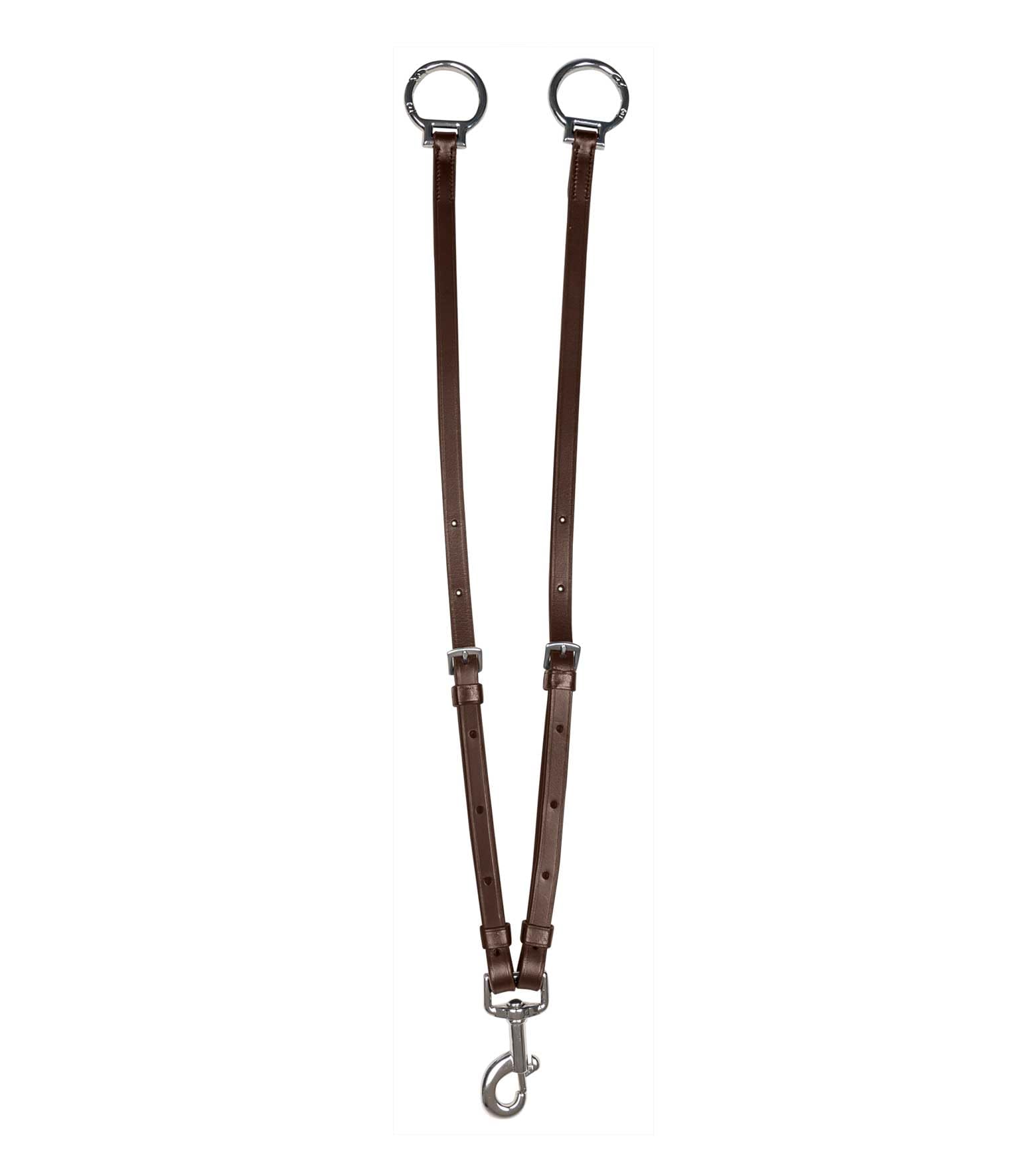 WALDHAUSEN X-Line Fourche à martingale avec anneaux Snap-ring Marron