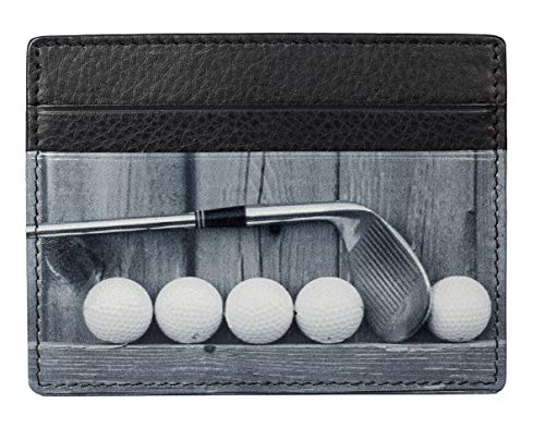 Porte-cartes RFID Golf 637 Noir contre la démagnétisation et le vol