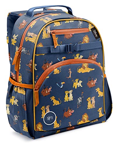 Image of Simple Modern Disney Toddler Backpack for School Boys Girls | Kindergarten Elementary Kids Backpack | Fletcher Collection | Kids - Medium (15" tall) | Lion King Friends