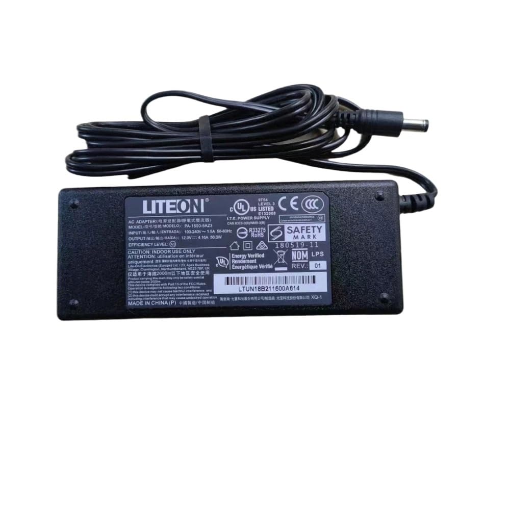 Adaptador PA-1500-5AZ3 LITEON 12v con salida estable para TV y farolas LED