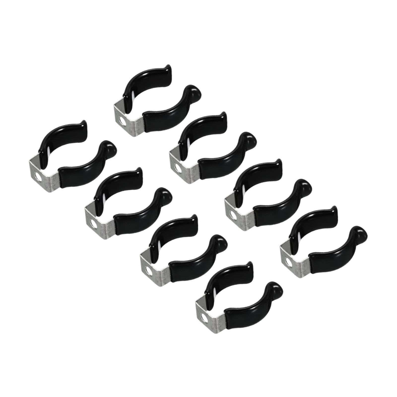 Lixsazse Black Light Tube Clips Holder Bracket For Led Light Tube Reliable Support Options Ensuring Efficient Installation In Home And Work Environments Manganese, T8