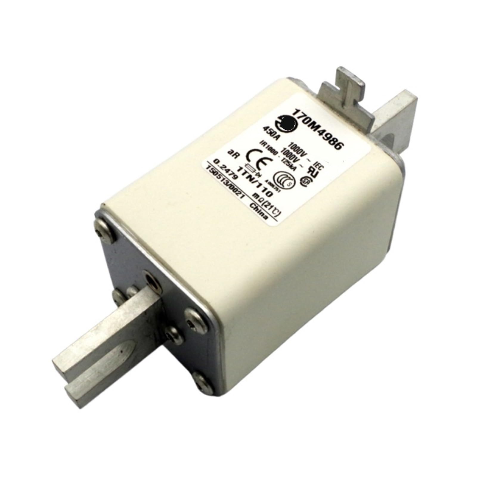 Fusible 170M4986 450V 1000A protège vos équipements contre les courts-circuits