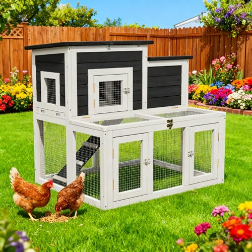 Small Chicken Coop for 1-2 Chickens & Bantam Serama Hens