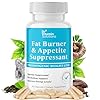 Fat Burner for Women & Men - Appetite Suppressant for Weight Loss - Pills with Chromium, Caffeine & Green Tea Extract - Metabolism Booster Thermogenic Weight Loss - 35 Capsules