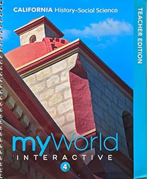 Spiral-bound Pearson California History-Social Science myWorld Interactive Grade 4 c. 2019 Teacher Edition, 9780328951741, 0328951749 Book