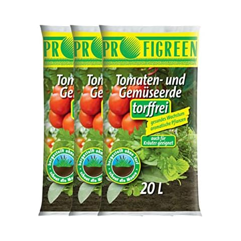 Profigreen Tomatenerde torffrei mit nachhaltigem Langzeitdünger Cover