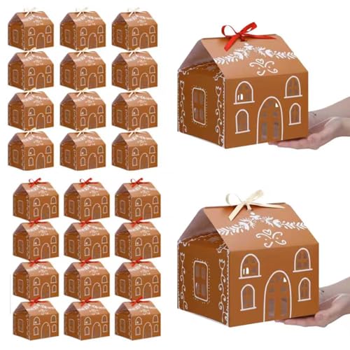 Boîtes de Noël en pain d'épices parfaites pour offrir vos chocolats