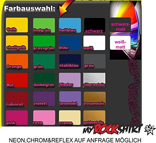 Myrockshirt® Adesivo per auto Baby & Dog on Board