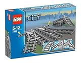 Vier gebogene Schienen LEGO City 7895 - Weichen Zugspielzeug Zubehör
