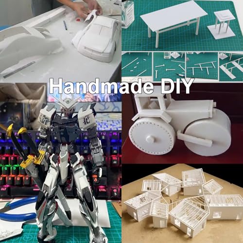 Image of 1 /4 inch Thick, ABS Plastic Sheet - 12 inch X 24 inch Thin Rigid Plastic Sheet,White - DIY Projects,Plastic Repair,Ideal for Signage, Displays, and Digital /Screen Printing (Matte & Textured) 1-Pack