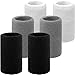 HBY 3 Pairs Long Athletic Thick Cotton Wristband Sweatband for Sports