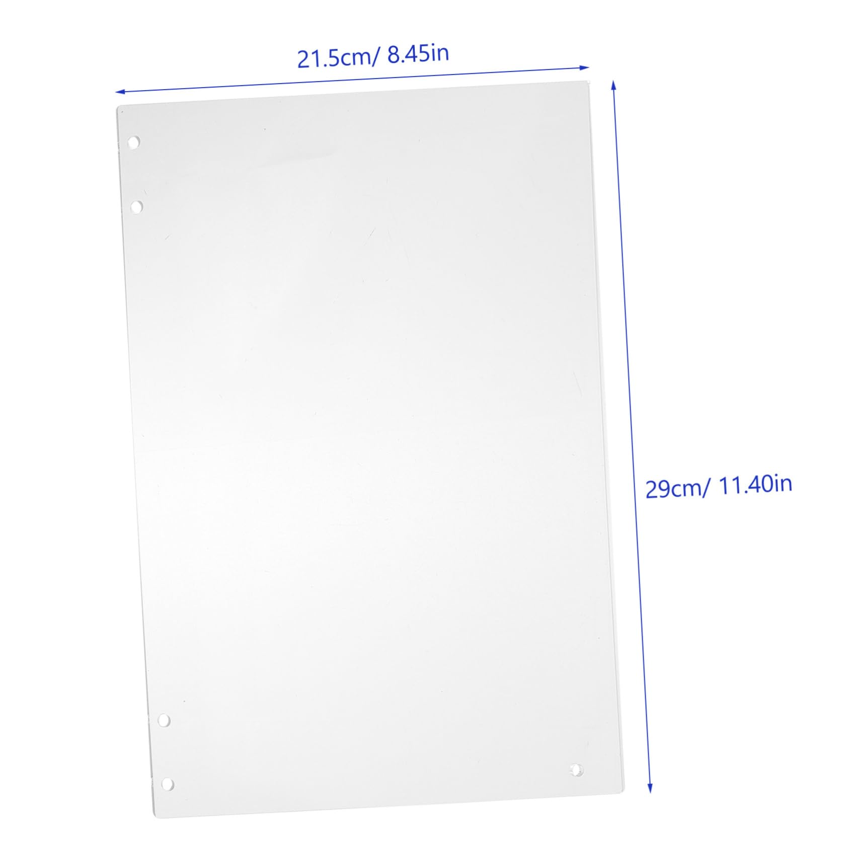 Alipis Popcorn Machine PVC Protector Panel Replacement Part for Kitchen Popcorn Machines Lightweight Clear Design Fit for Various Models Easy Installation
