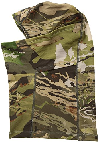 Under Armour Men's ColdGear Infrared Scent Control Balaclava , UA Forest Camo (940)/Black , One Size Fits All