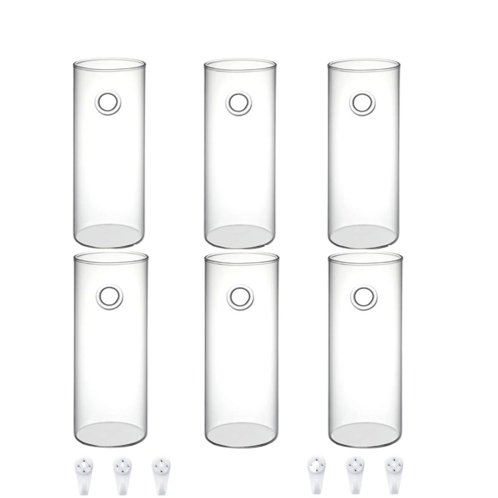 Wall Mounted Vase Glass Wall Hanging Plant Terrarium Planter