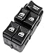PT Auto Warehouse PWS-001 - Master Power Window Switch - Driver Side Front