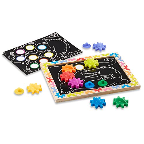 Melissa & Doug Switch & Spin Magnetic Gear Board