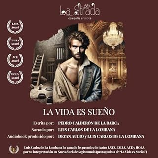 La Vida es Sue&ntilde;o Audiolibro Por Pedro Calder&oacute;n de la Barca arte de portada
