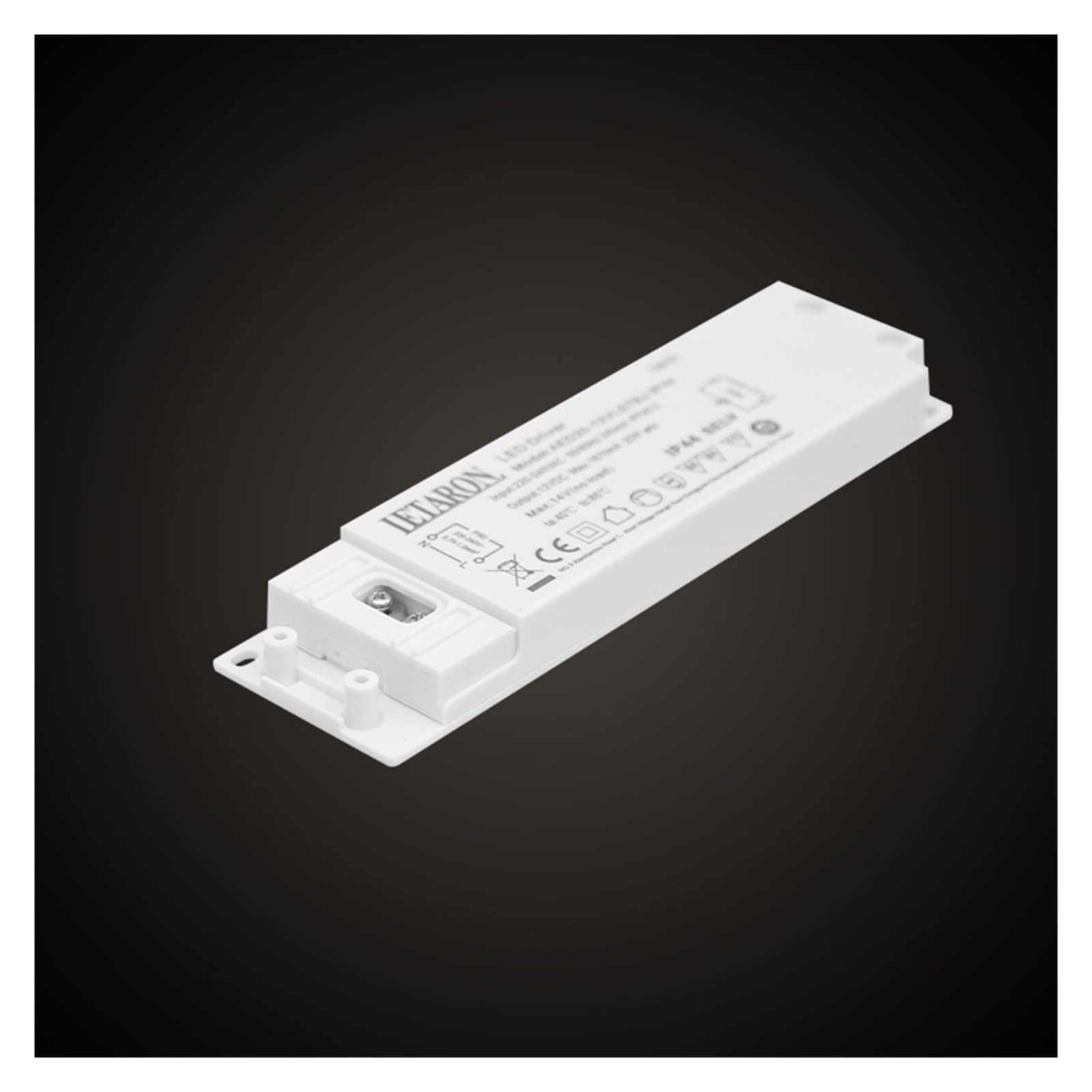 Transformateur 24V pour miroir LED de salle de bain alimentation IP44 extra-plate
