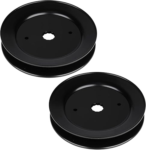 153532 Polea de husillo de cubierta para Husqvarna AYP 129206 173435 532173435 532153532 para 2348LS 2748 GLS GTH2648 GTH264T (1 paquete)