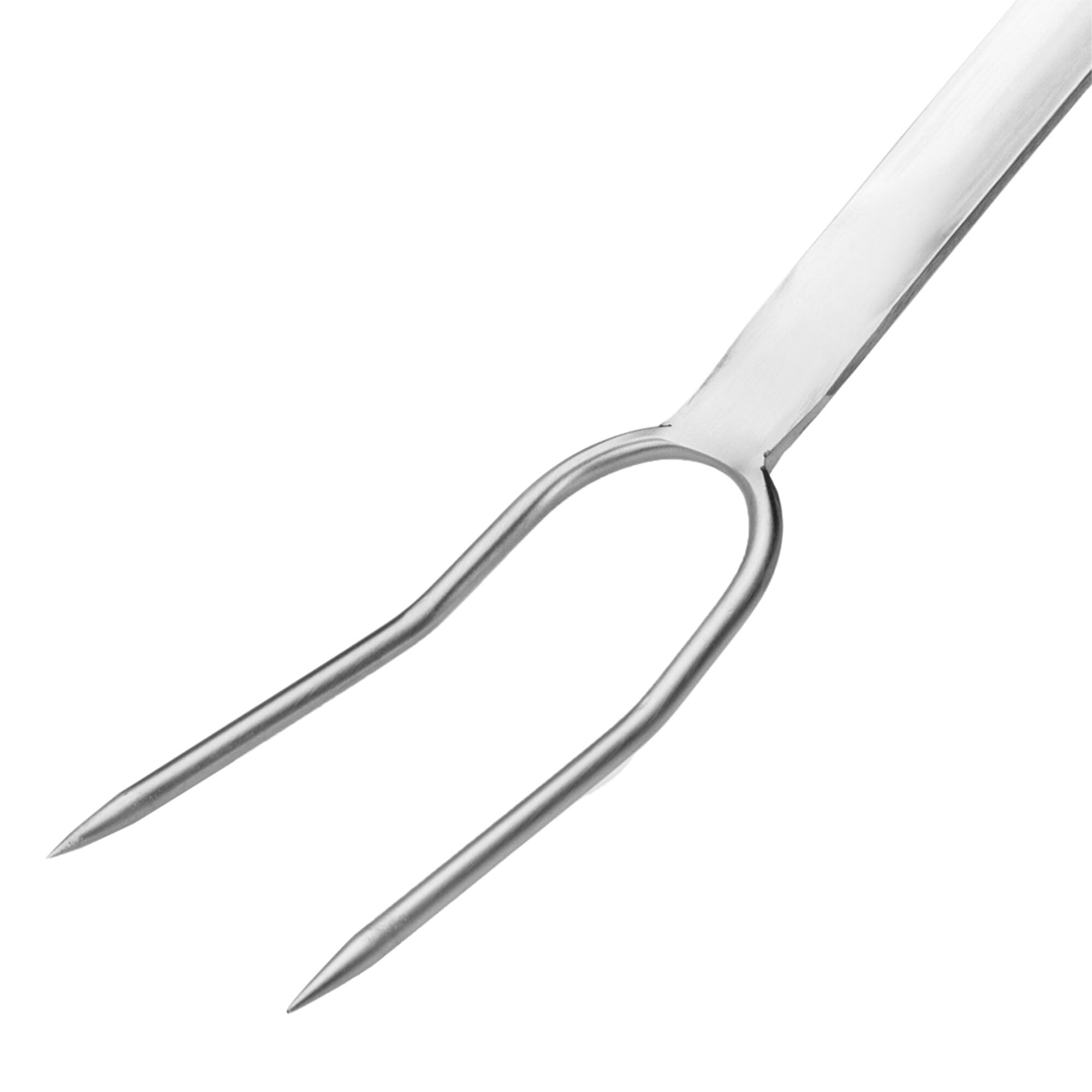 GGM Gastro | TFGG27 | (4 Stück) Tranchier-/ Fleischgabel - mit 2 Zinken - Länge: 700mm