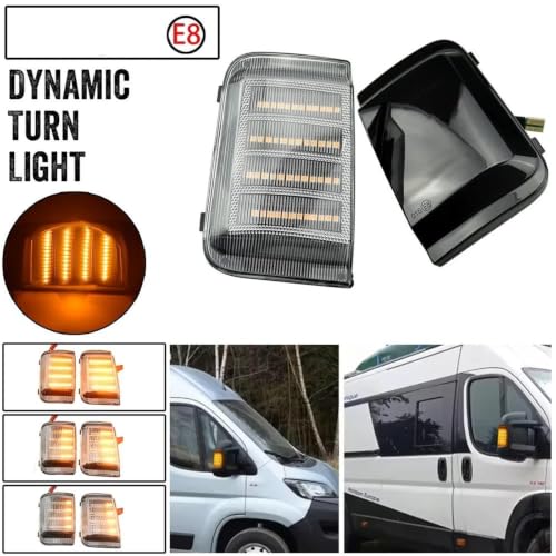 Feux clignotants LED Boxer 2006-2019 répétiteur aile miroir - 2