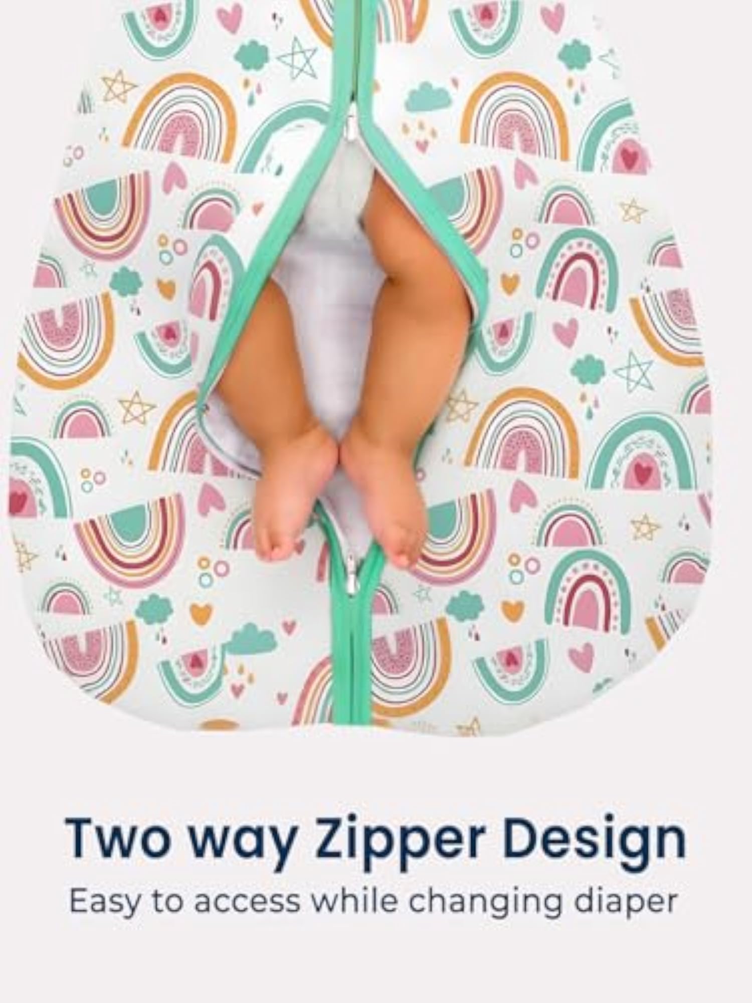 100% Pure Cotton Sleeping Bag for Baby