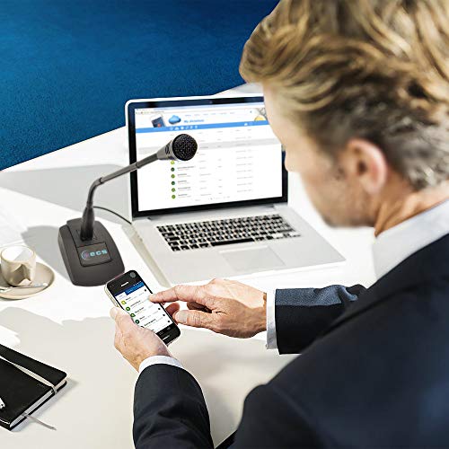 Ecs Wordsentry 4-Pole 3.5Mm Adjustable Gooseneck Microphone For Pc, Computers, Iphone, Android Smartphone, Microsoft Surface, Tablets, Gaming, Streaming, Voice-Over, Vlogging, Podcast Recording #TOP6