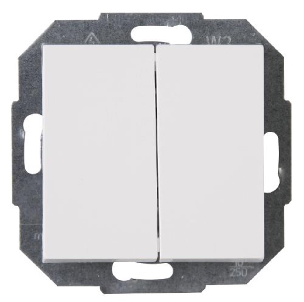 Kopp Athenis 587329086 Double-Throw Switch, White, rein-weiß