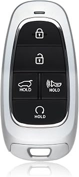 Replacement for 2023 Hyundai Santa Fe Key Fob Remote Control TQ8-FOB-4F27 5 Buttons 434MHz