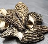 Dried Wild Harvested Morel Mushrooms, 1 lb, USA Wild Harvest Foods