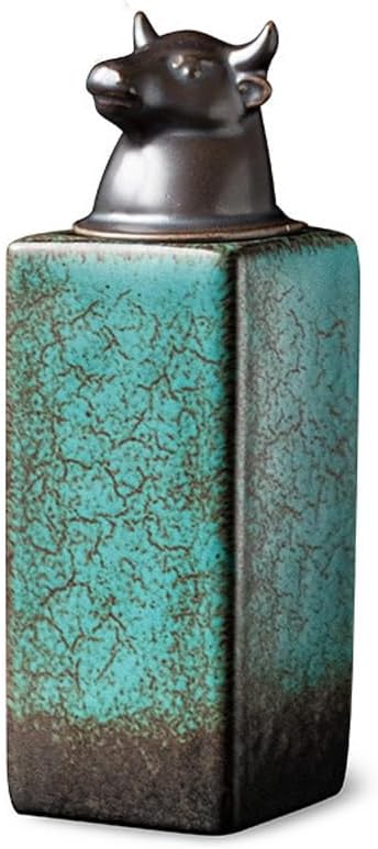 SONGCHAO Sugar Jar Ceramic Tea Cans, Creative Storage, Sealed Tea Canister