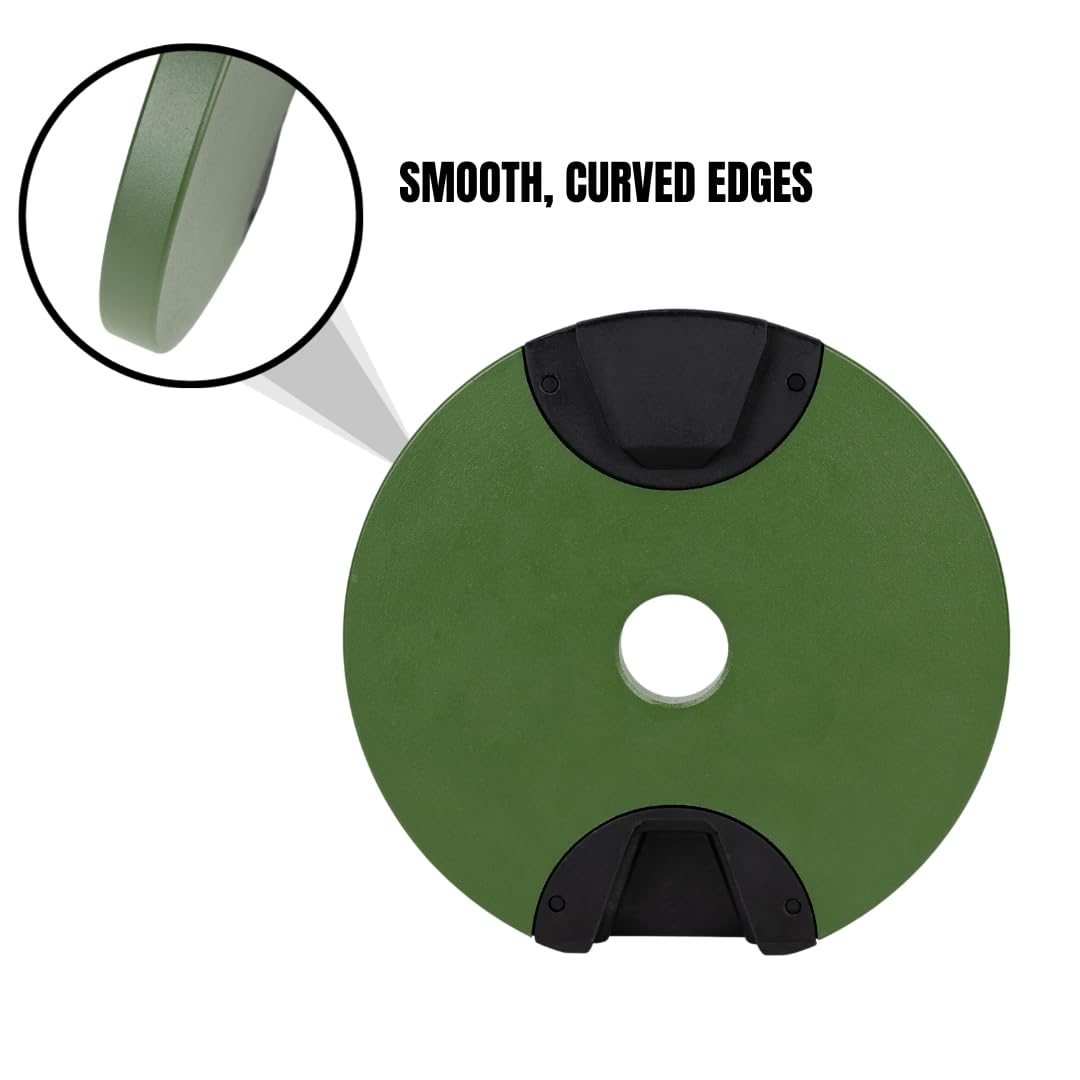 Adjustable Dumbbell (Single) 5-40/80lb, 5lb Increments, for Home Gym Fitness - Upto 20 weight settings (GREEN - 80LB)