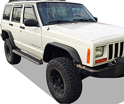 Estribos para Jeep Cherokee 1984-2000 Acero Inoxidable miniatura 6
