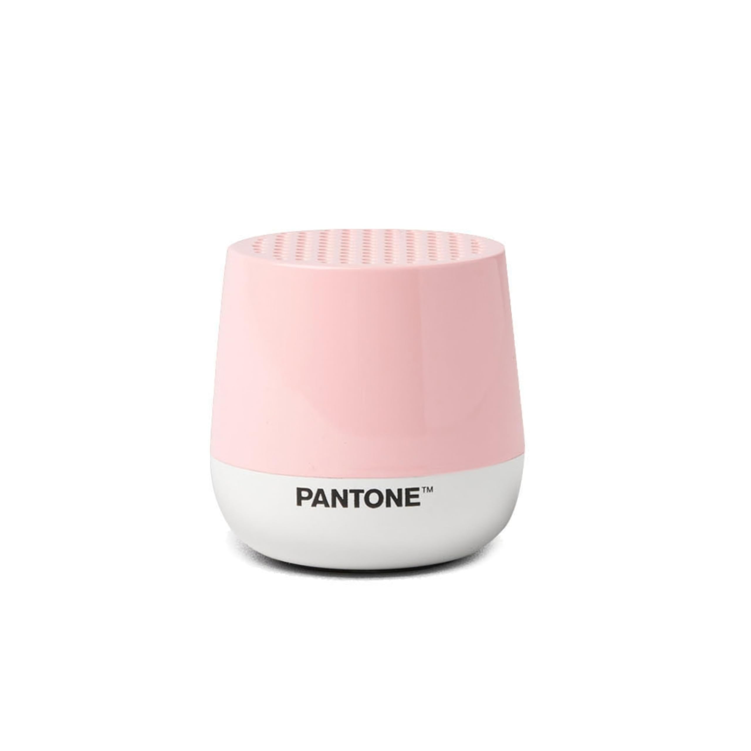 Lexon Mini Enceinte Bluetooth Portable MINO+, Micro Mains-Libre et déclencheur Selfie, Rechargeable sans Fil pour PC et Smartphone (Rose Clair)