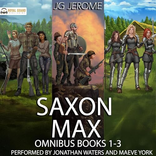 Saxon Max Omnibus Books 1-3 -- JG Jerome episode artwork