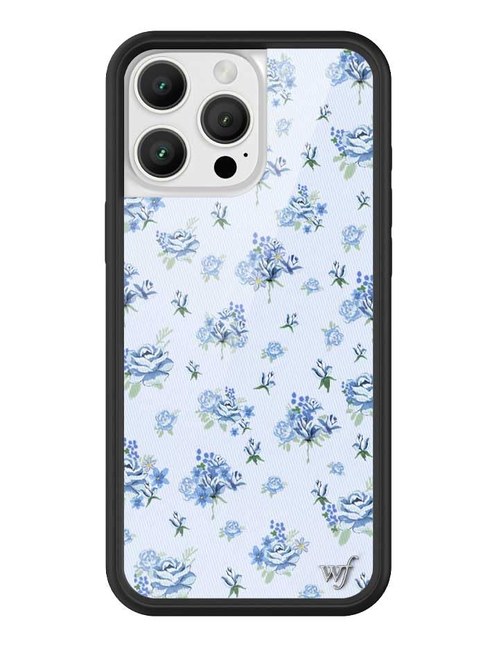 Image of Wildflower Cases - Compatible with iPhone 16 Pro Max | Protective Bumper, 6.5ft Drop Test Certified, Women Owned Small Business | Forget Me Not Floral